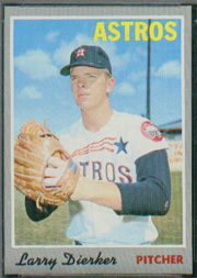 1970 Topps Baseball Cards      015      Larry Dierker